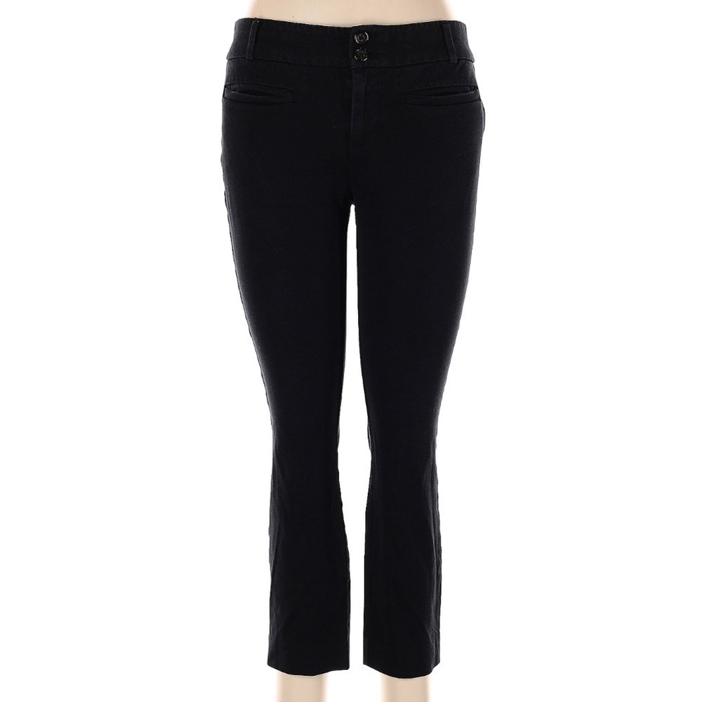 Anthropologie Black Cropped Ankle Jeans